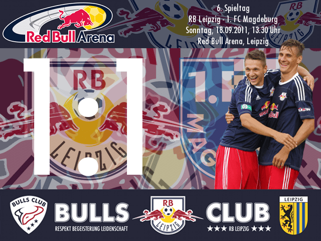 Red Bull Leipzig - 1. FC Magdeburg 1:1
