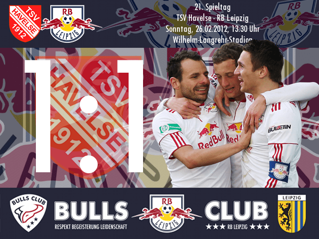 TSV Havelse - RED BULL LEIPZIG 1:1