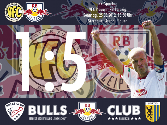 VFC Plauen - RED BULL LEIPZIG 1:5