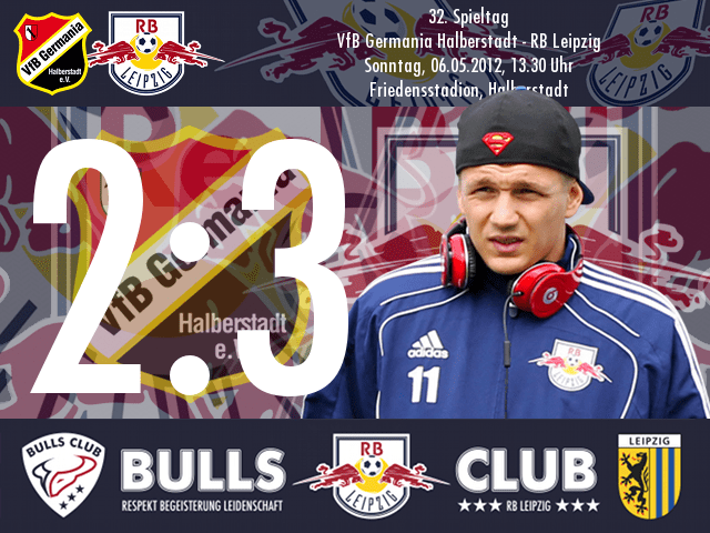 VfB Germania Halberstadt - RED BULL LEIPZIG 2:3